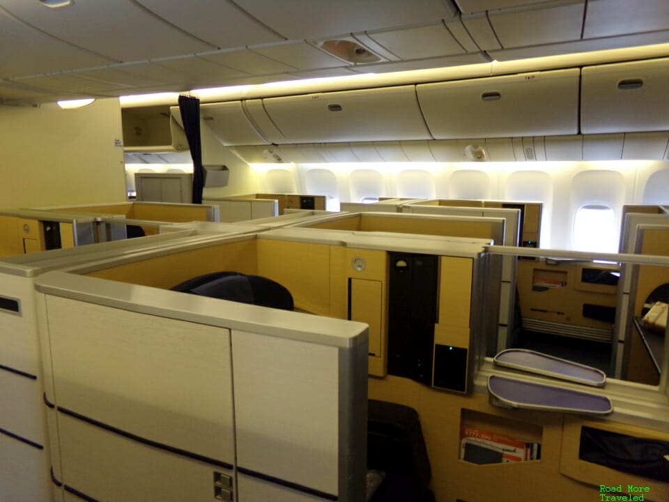 ANA First Class interior