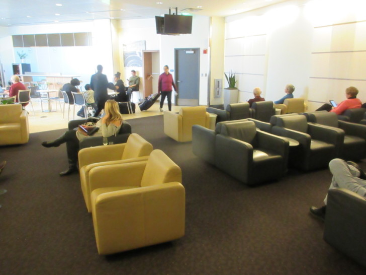 a group of people in a room