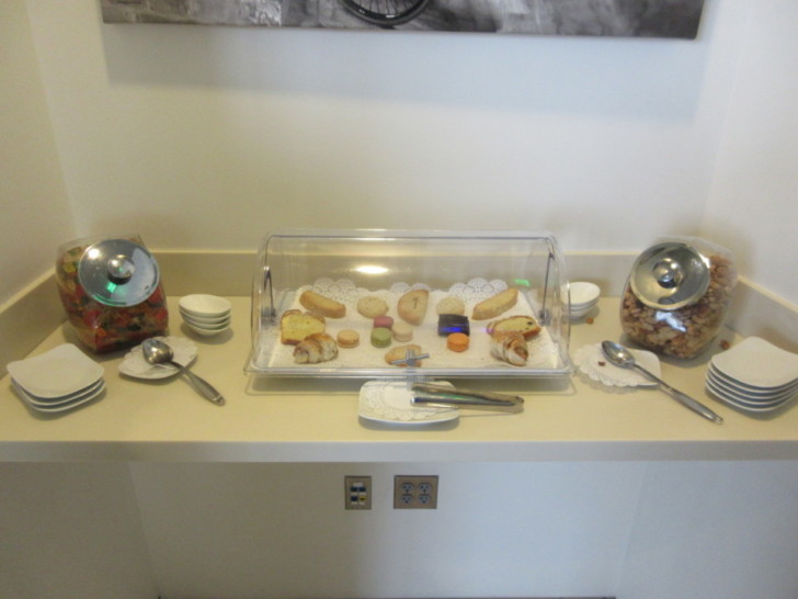 a tray of food on a counter