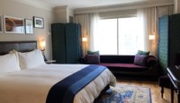 a room with a bed and a couch