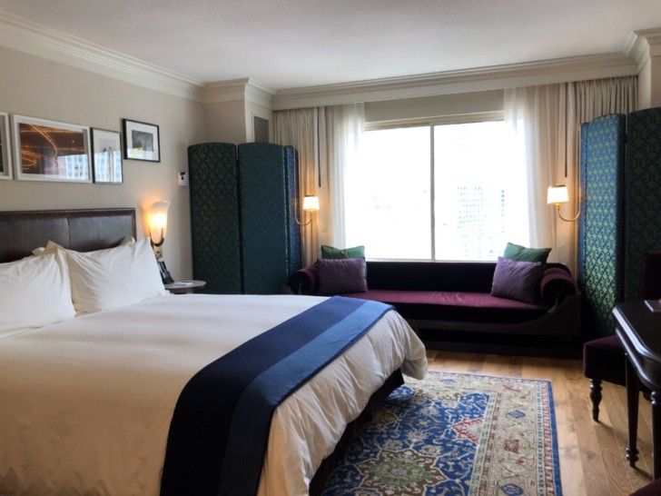 a room with a bed and a couch