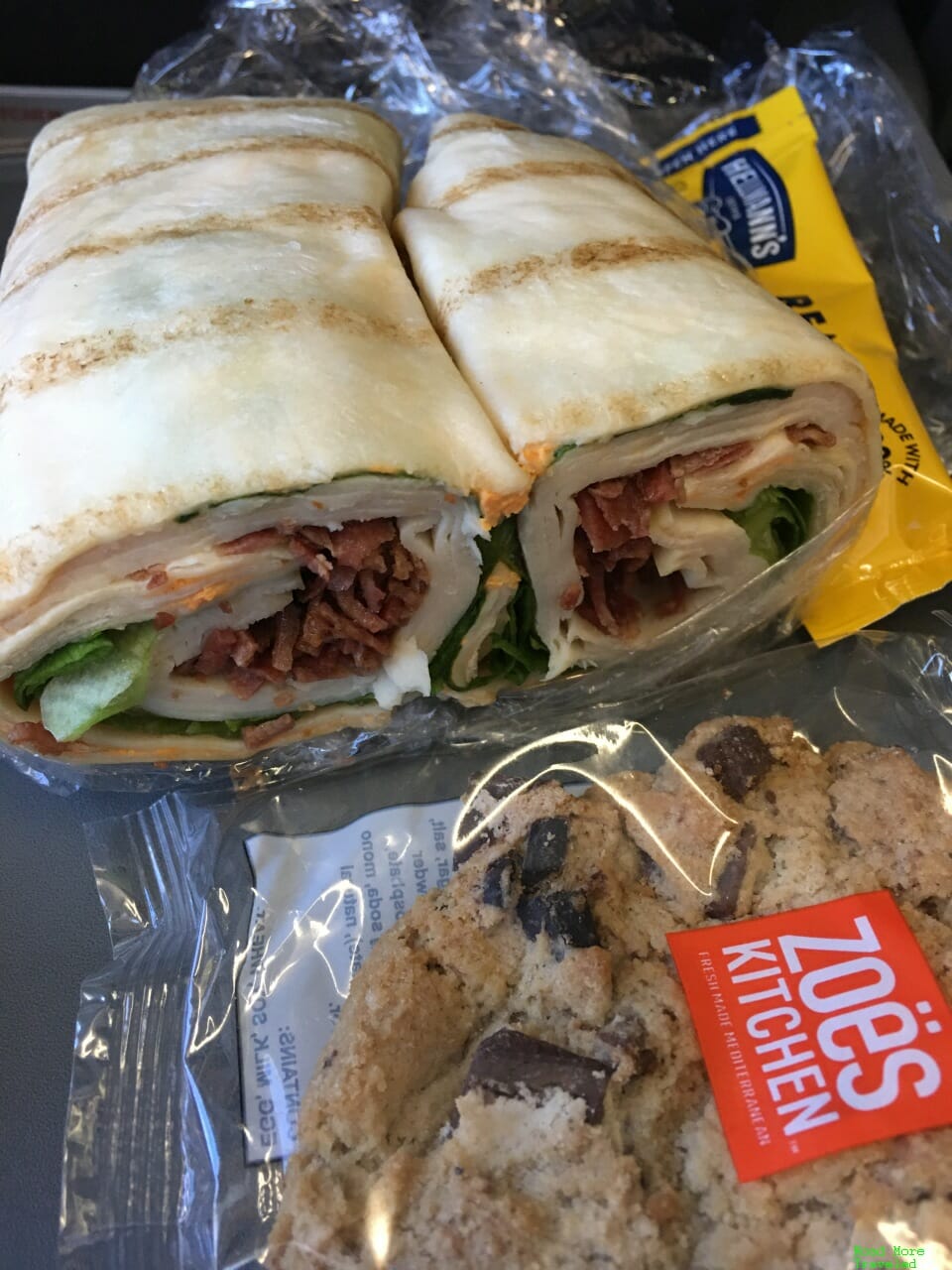 AA buy-on-board turkey wrap