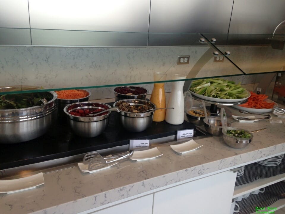 United Club SFO buffet