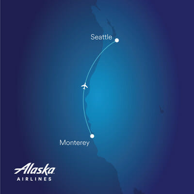 a map of alaska airlines