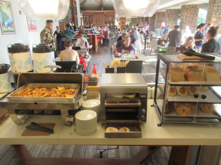 a food in a restaurant