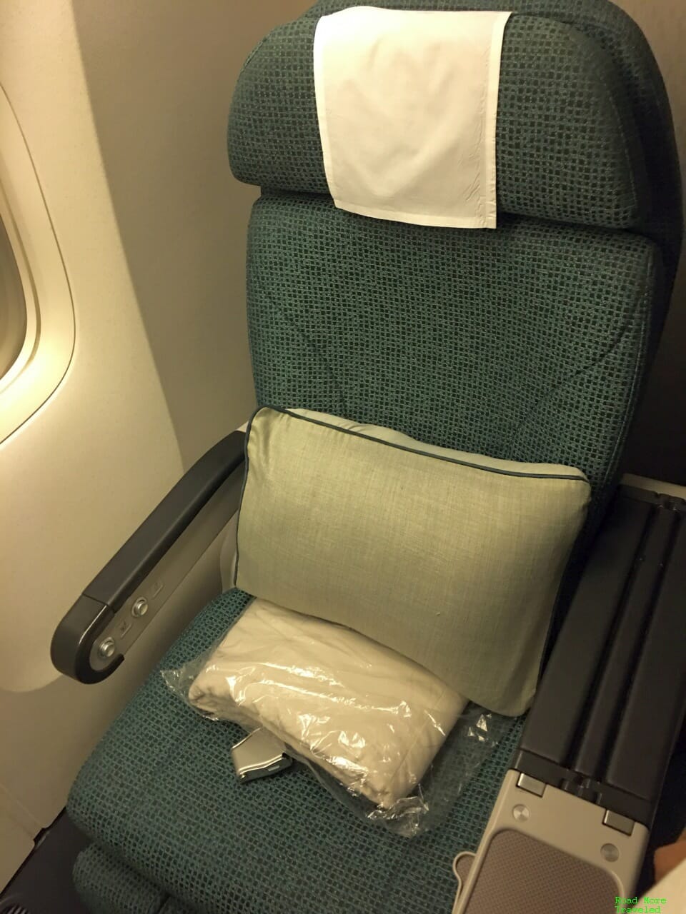 Cathay Pacific Premium Economy seat