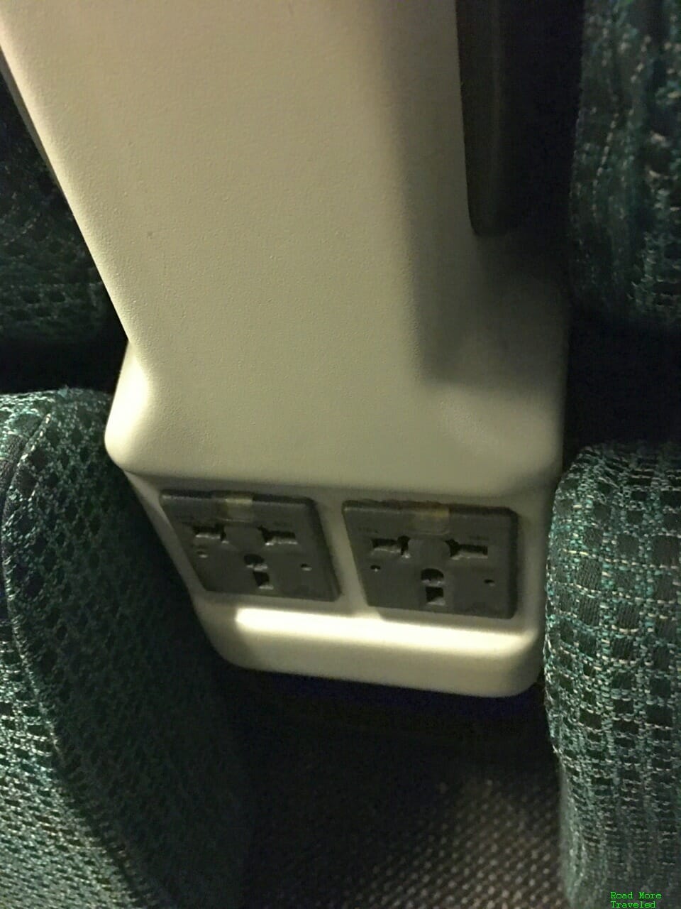 Cathay Pacific Premium Economy power ports