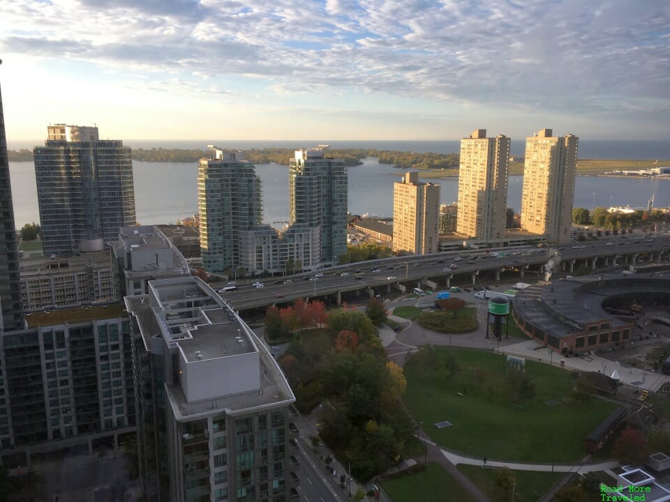 Delta Hotels Toronto corner suite view