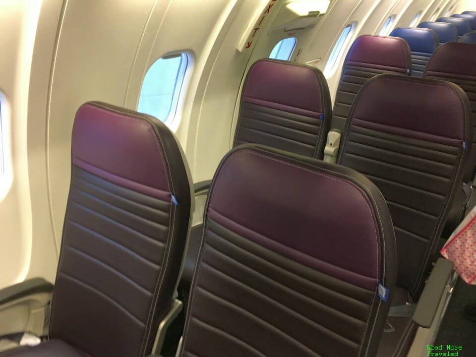 CRJ-550 Economy Plus seating
