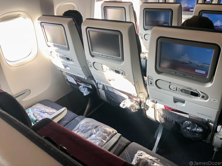 Qatar Airways Boeing 777 Economy Class