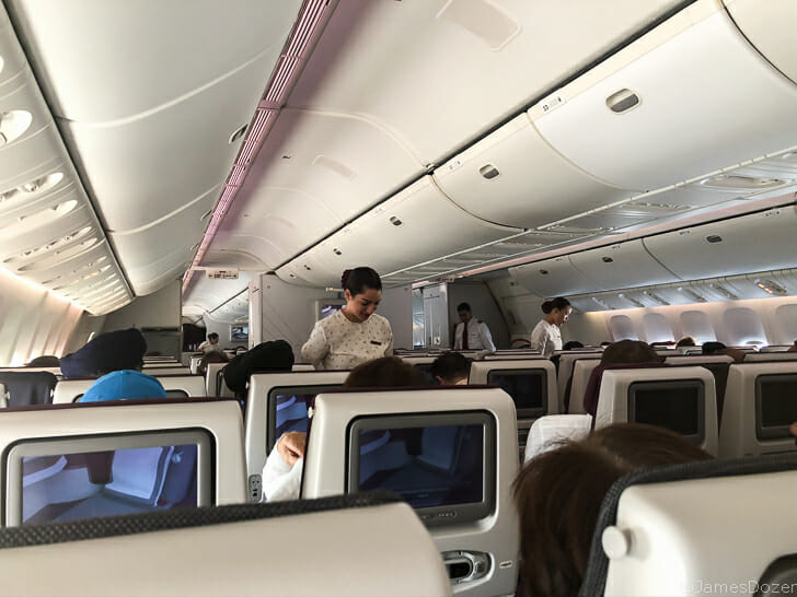 Qatar Airways Boeing 777 Economy Class