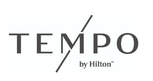 a logo with text on it