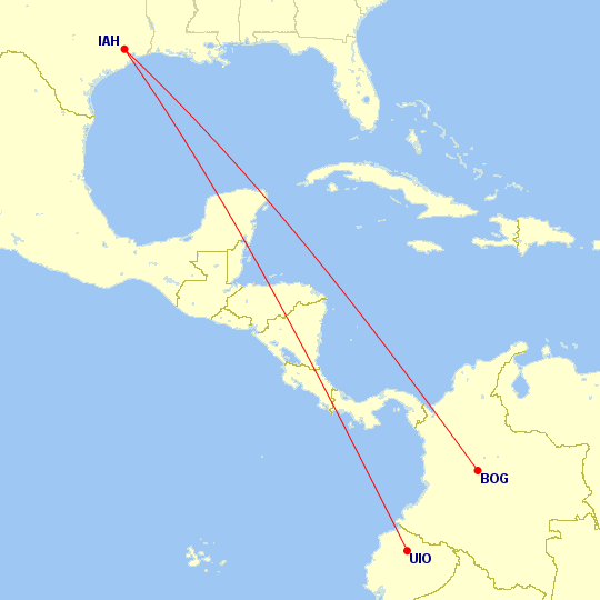 a map of the world with red lines