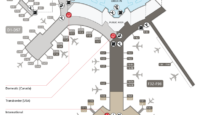 a map of an airport