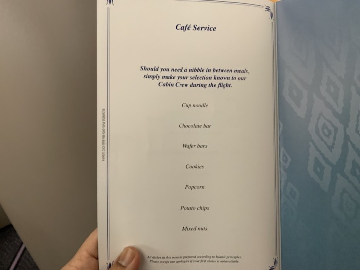a hand holding a menu