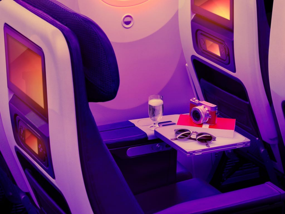 Virgin Atlantic Premium Economy cabin