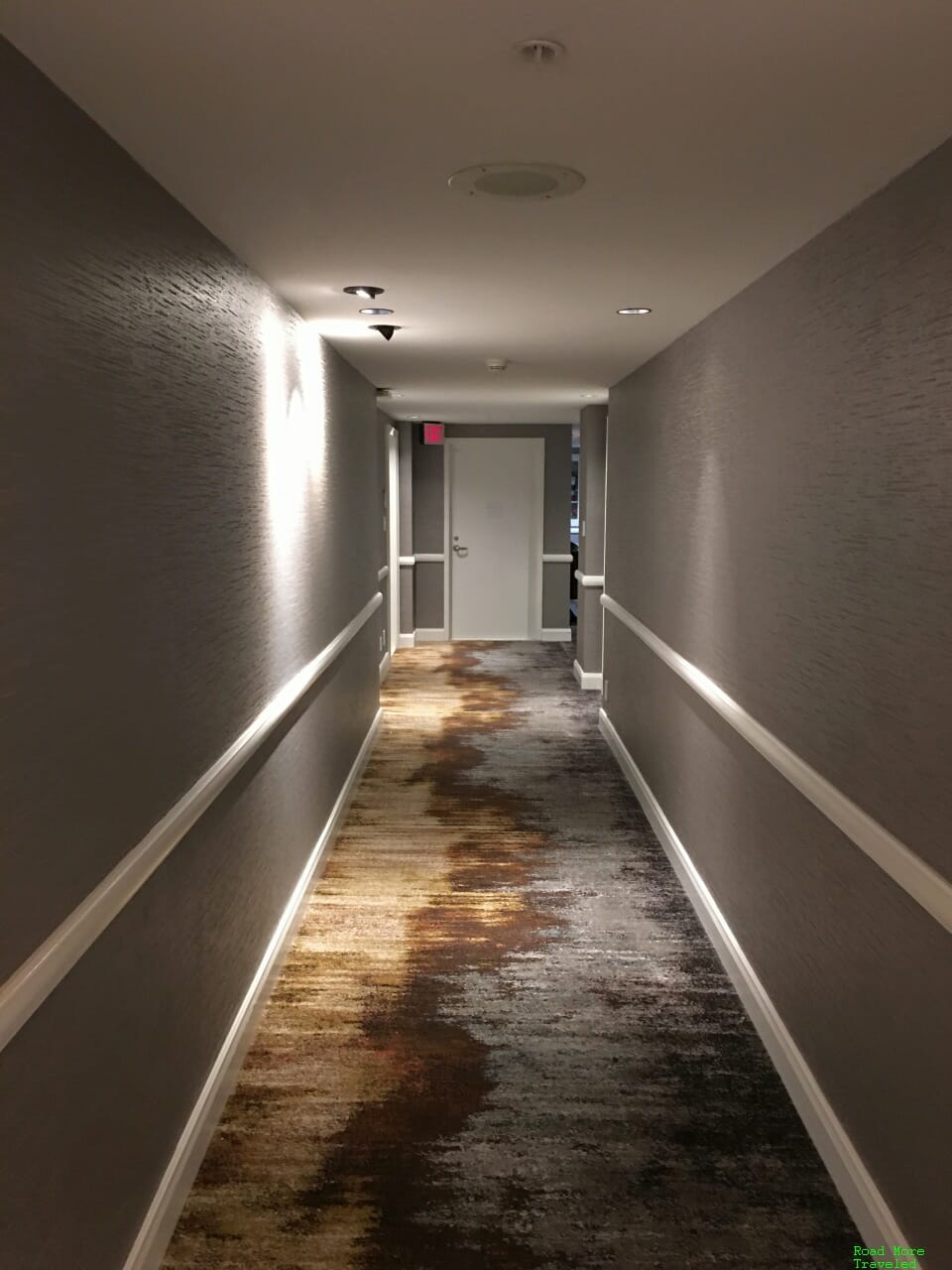 Fairmont Vancouver Airport guest corridors