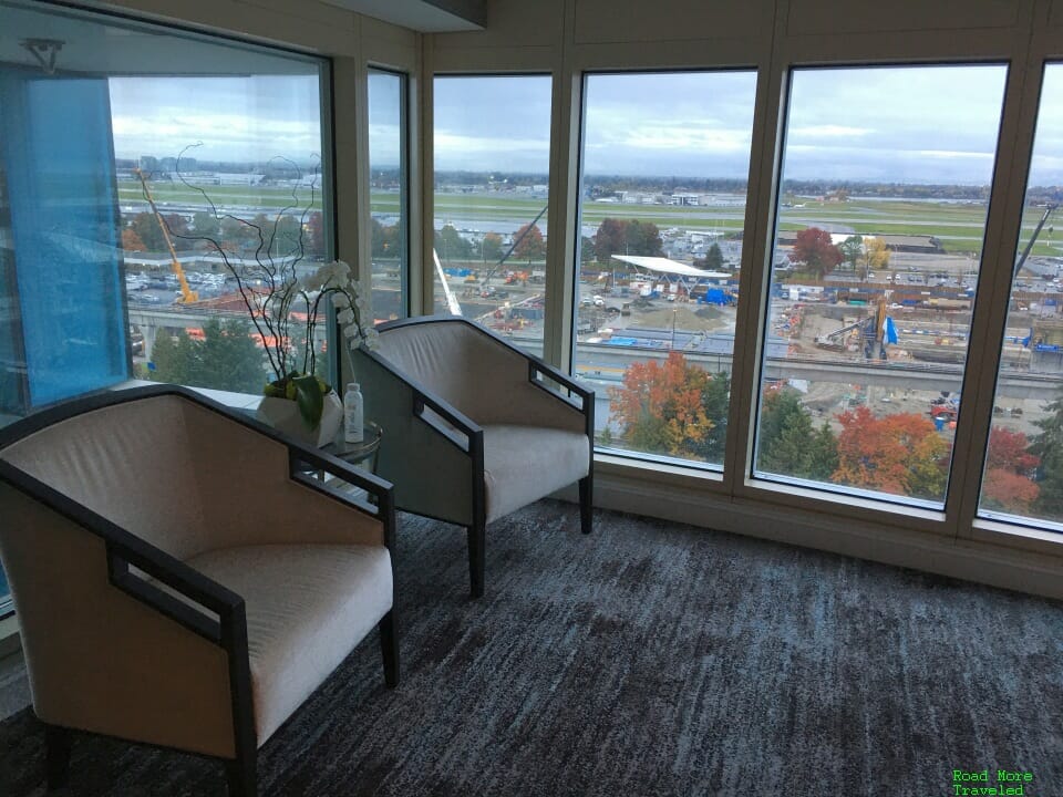 Guestroom corridor view