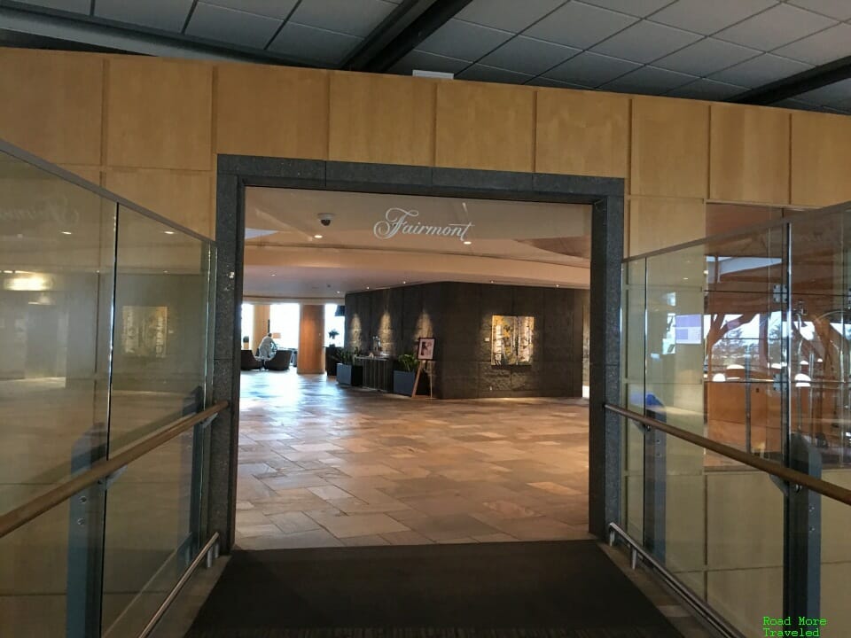 Fairmont Vacouver Airport lobby