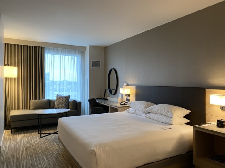 a room with a bed and a couch