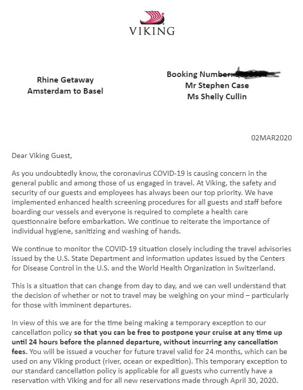 a letter to a tourist