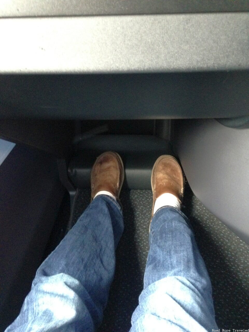 Delta One A350-900 footwell