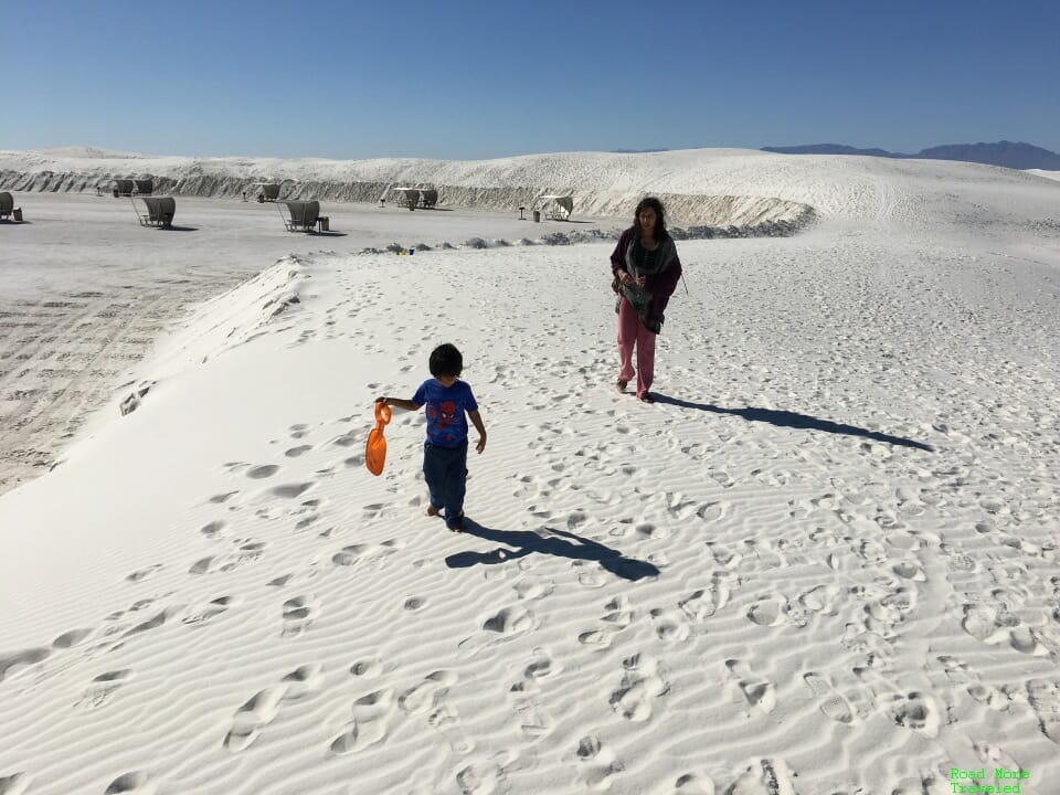 Picnic Area at White Sands National Park