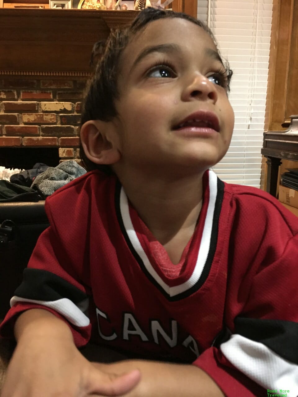 A toddler hockey jersey