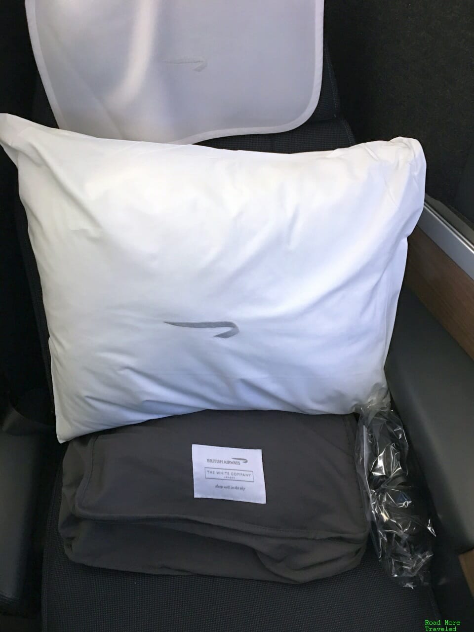 BA pillow and The White Company bedding