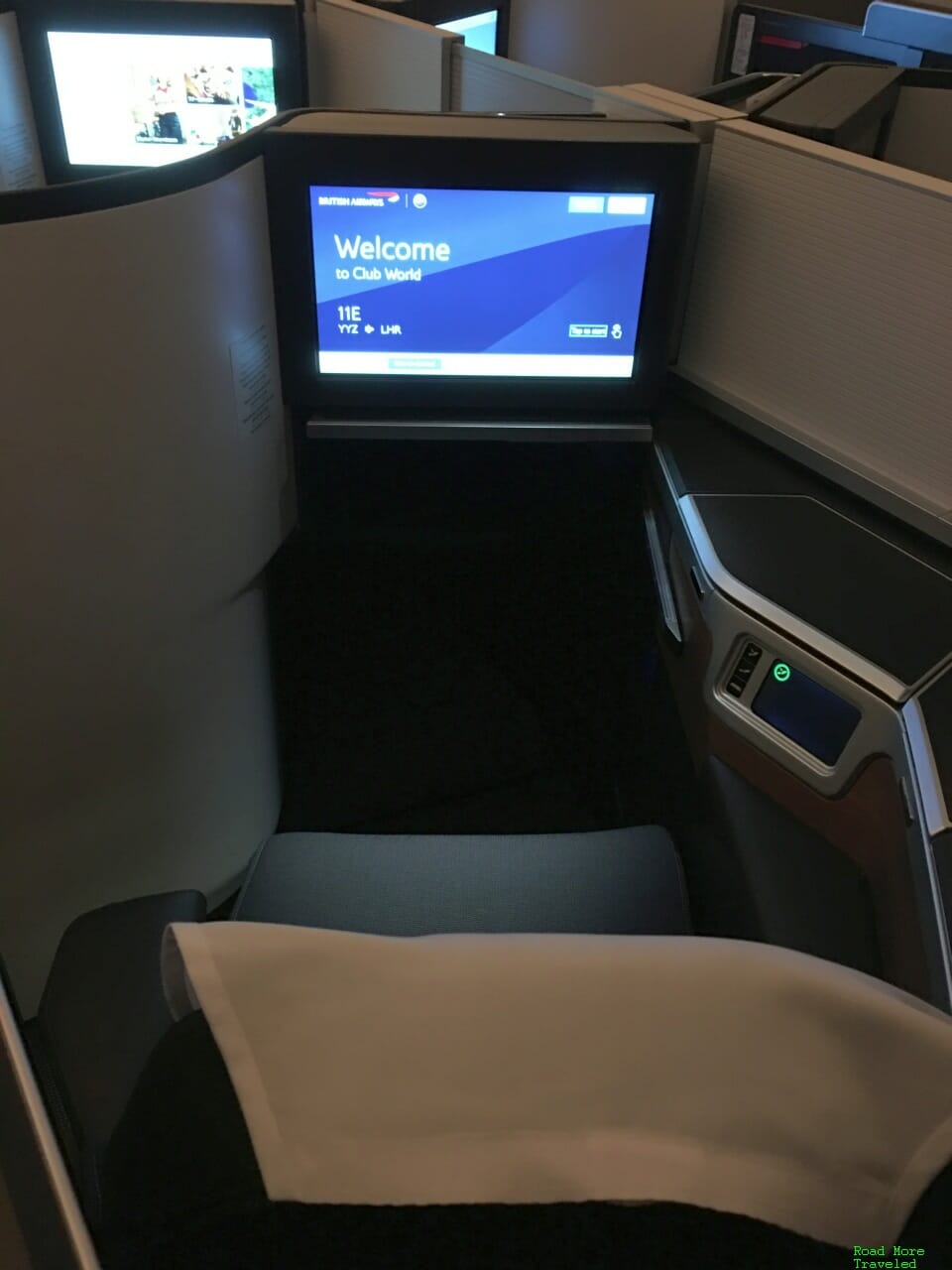 British Airways A350-1000 Club Suite center seat