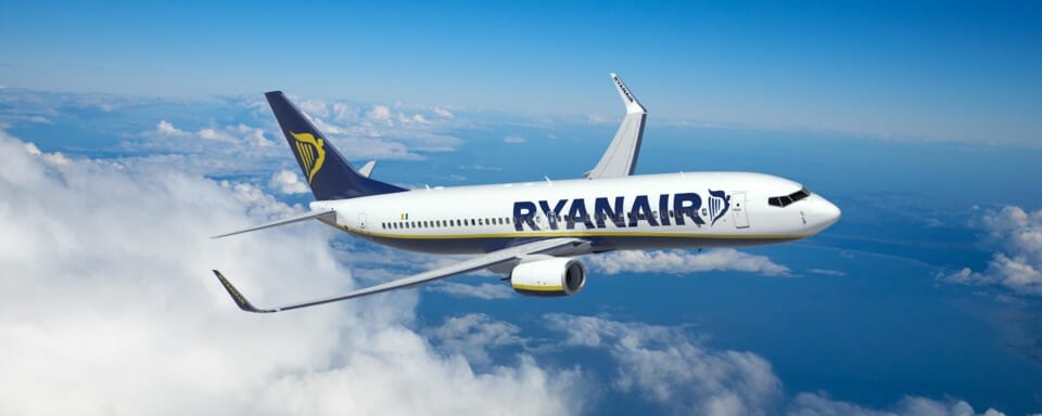 a plane flying in the sky