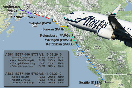 an airplane flying over a map