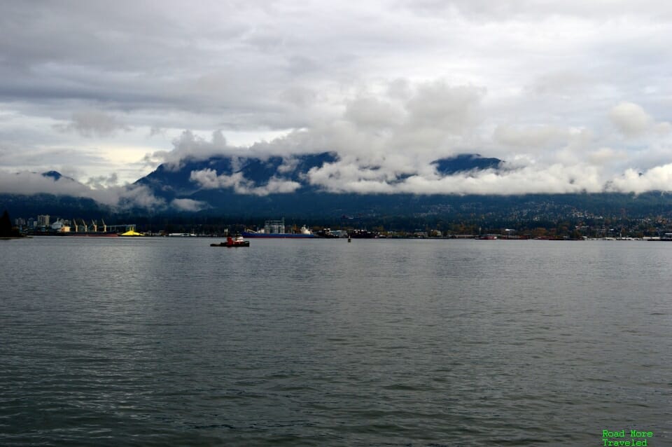 Morning Walking Tour of Vancouver - view of North Vancouver