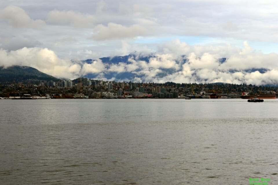 North Vancouver Clouds over Mountains