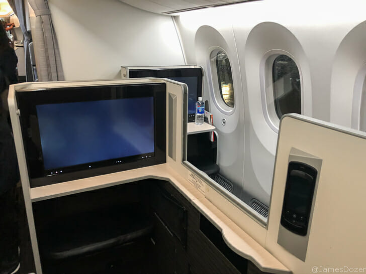 Japan Airlines Boeing 787-9 Business Class