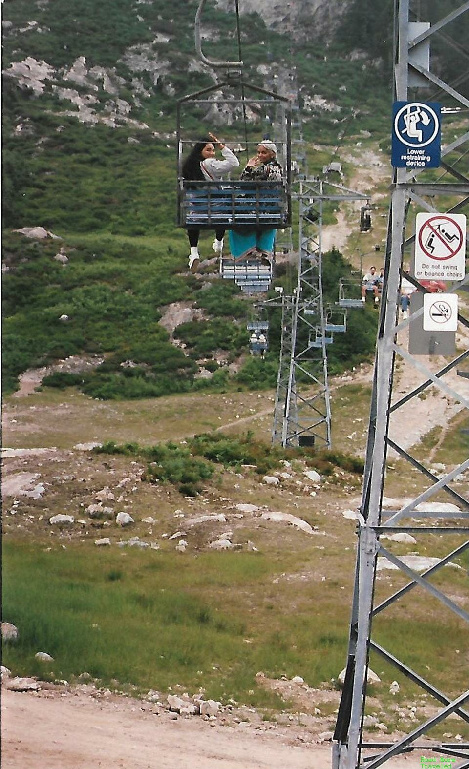 Grouse Mountain chairlift