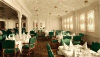 a room with tables and chairs