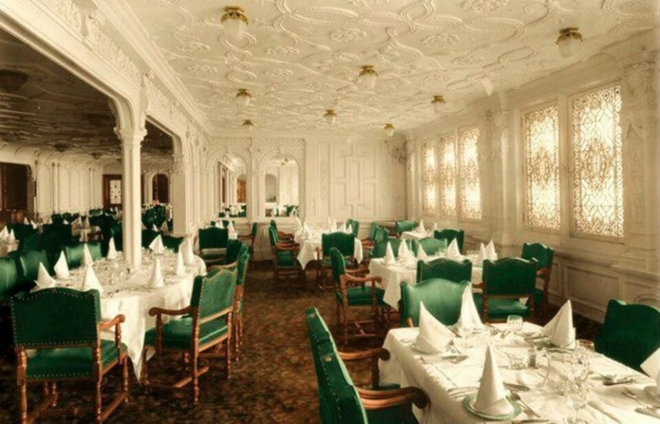Titanic First Class Dining Room Facts