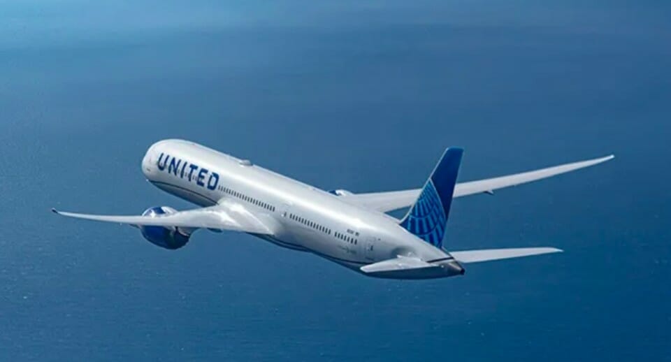 a plane flying in the sky