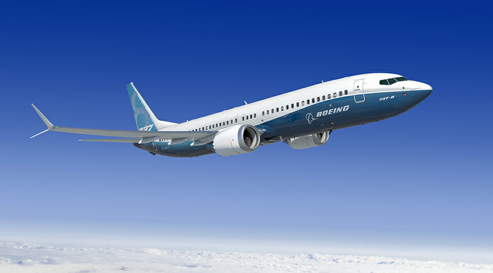 a plane flying in the sky