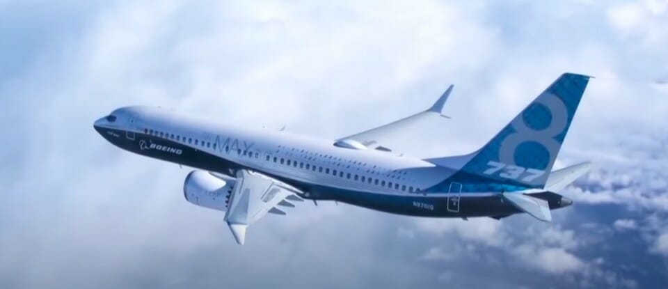 a plane flying in the sky