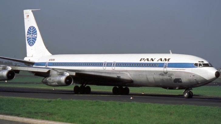 a large airplane on a runway