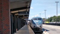 a train at a train station