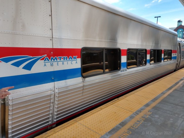 a train at a station