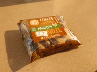 a bag of crackers on a table