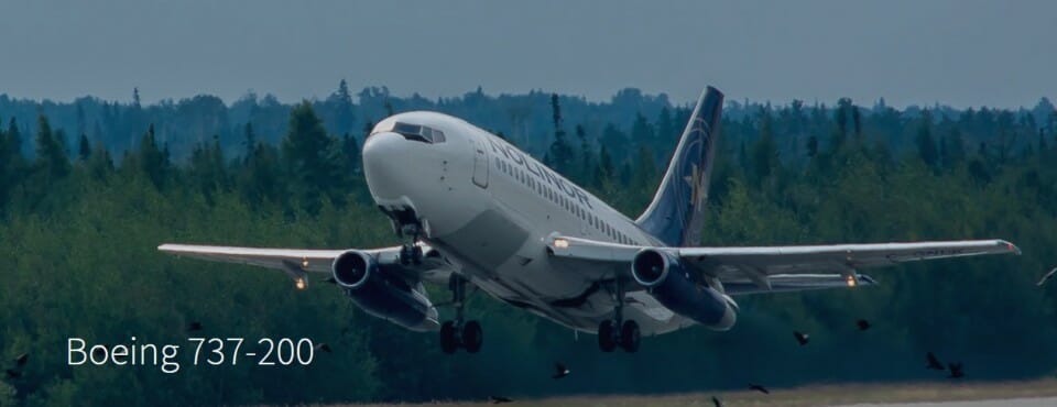 a plane taking off