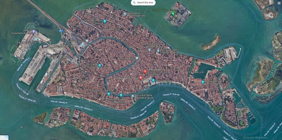 a map of a city