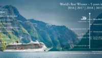 a cruise ship in the water