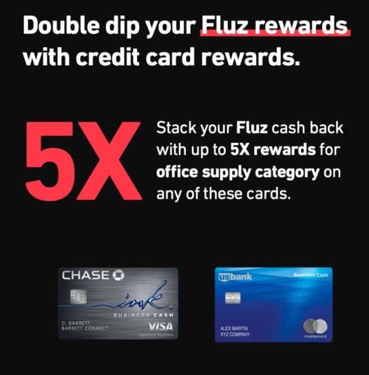 Confirmed: Earn Cash back and 5x Points with Fluz