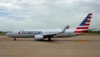 American 737 at DFW